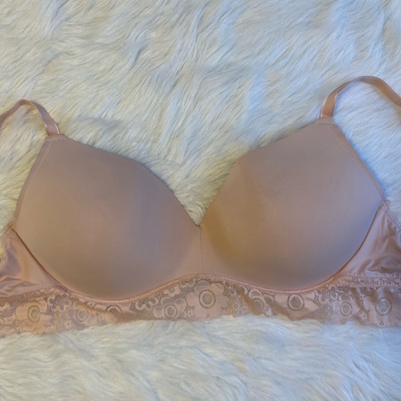 Blake & Co Wireless Bra Women Size 40DD Pink Lightly Lined Wirefree Back Closure - Picture 1 of 6